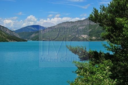 Le Lac de Castillon (Alpes de Haut Provence)