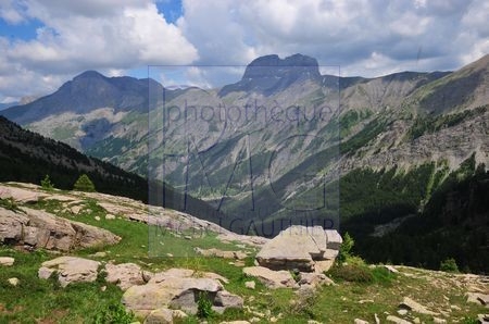 La vallée Blanche de Laverq (Alpes de Haute Provence)