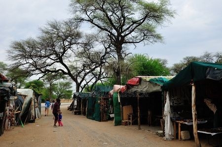 Commerçants dans le Bush (Namibie)
